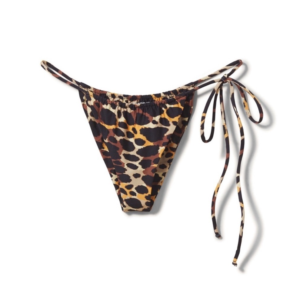 Inamorata Las Olas Bikini Set in Clouded Leopard size S